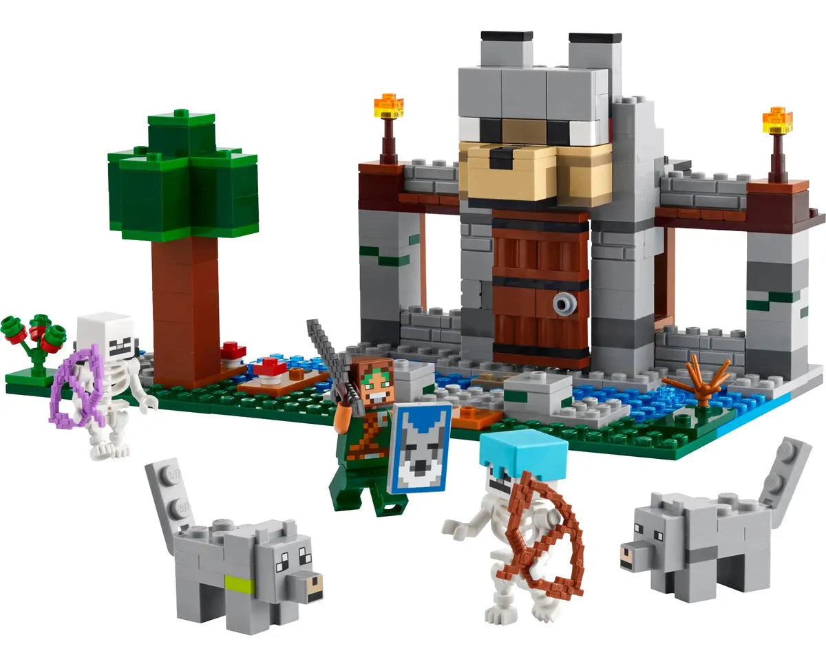 Lego Minecraft La Fortaleza Del Lobo 21261