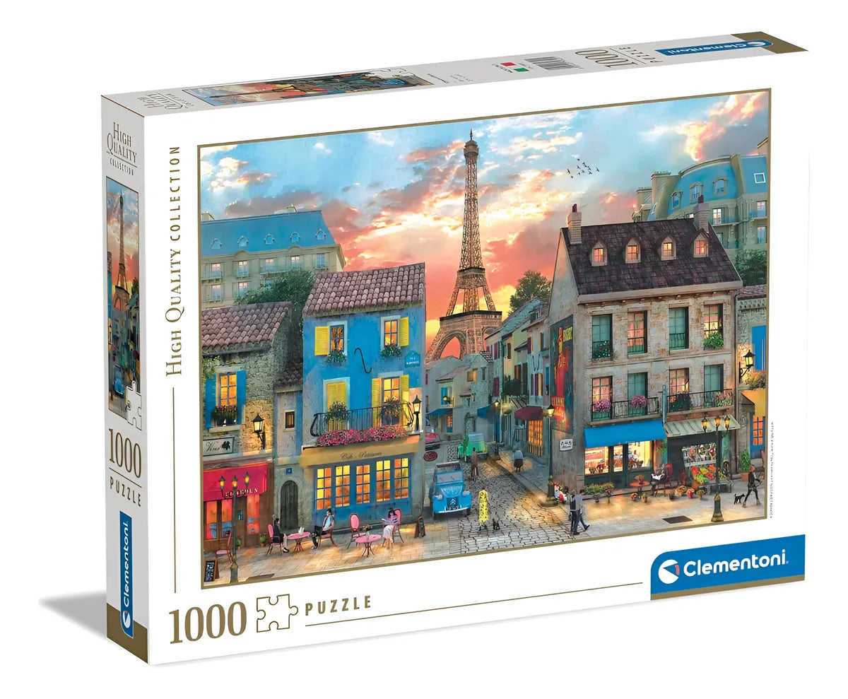 Clementoni Puzzle 1000pzs Calles De París 39820