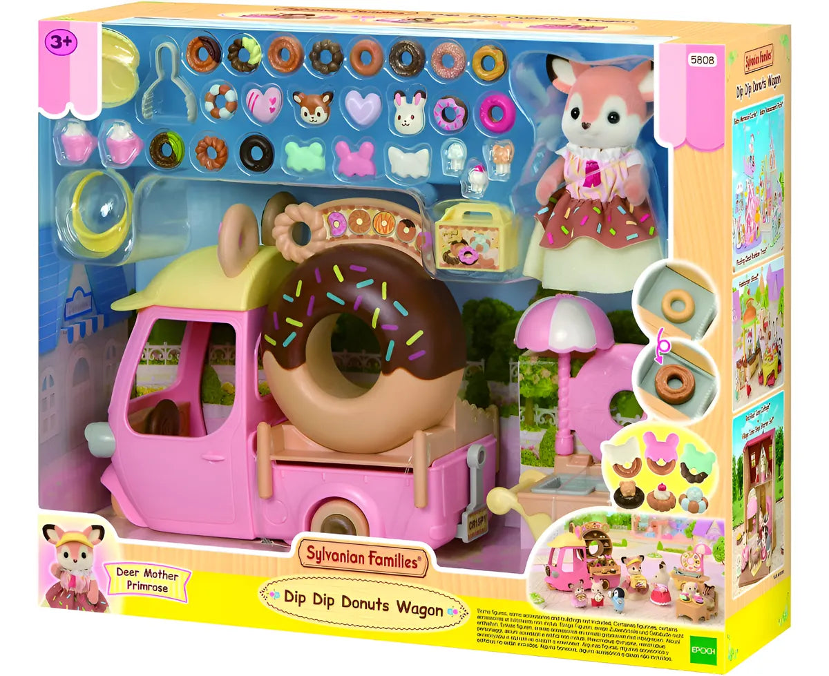 Sylvanian Families Playset Furgoneta De Donas 5808 Art. 5808