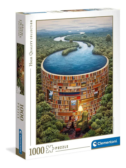 Clementoni Puzzle Hqc Bibliodame 1000 Pzas 39603