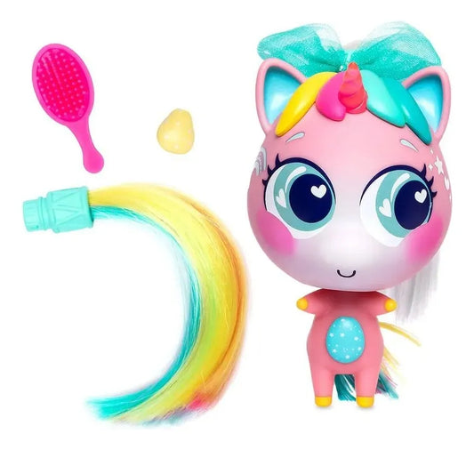 Muñeco Chikiticornio Rosa Pirueta 996176 Distroller