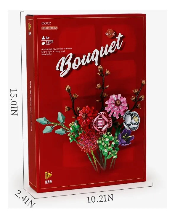Panlos Brick Bloques Bouquet Flores 2093629