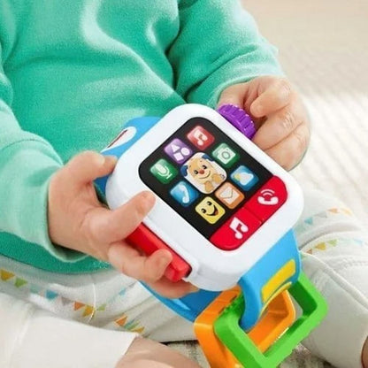 Mi Primer Smartwatch Gmm54 Fisher-price Ríe Y Aprende Mattel Color Vs