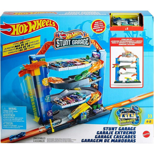 Hot Wheels Pista Stunt Garage Play Set Gnl70 Mattel