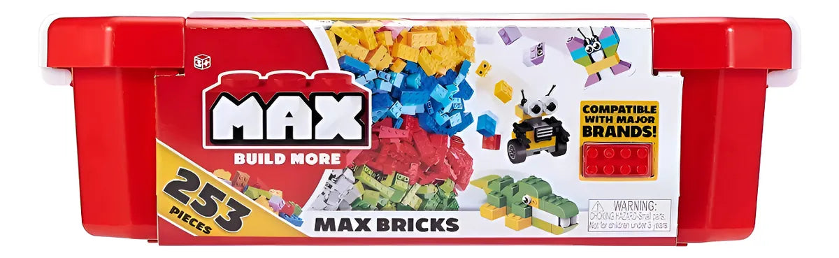 Max Build More Ladrillos Bloques Max Bricks 253 Pzas 8346 253