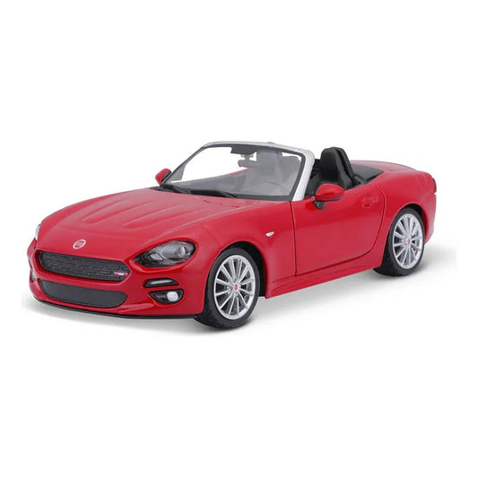 Bburago 1:24 Fiat 124 Spider Rojo Metalizado 18-21083