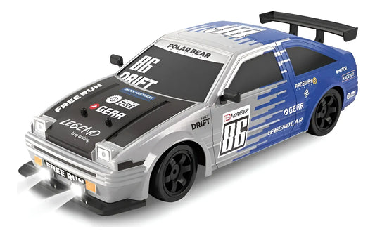 Auto Carrera Racing All Wheel Drive Drift Rc 1:36 024345 Ns Ns024345