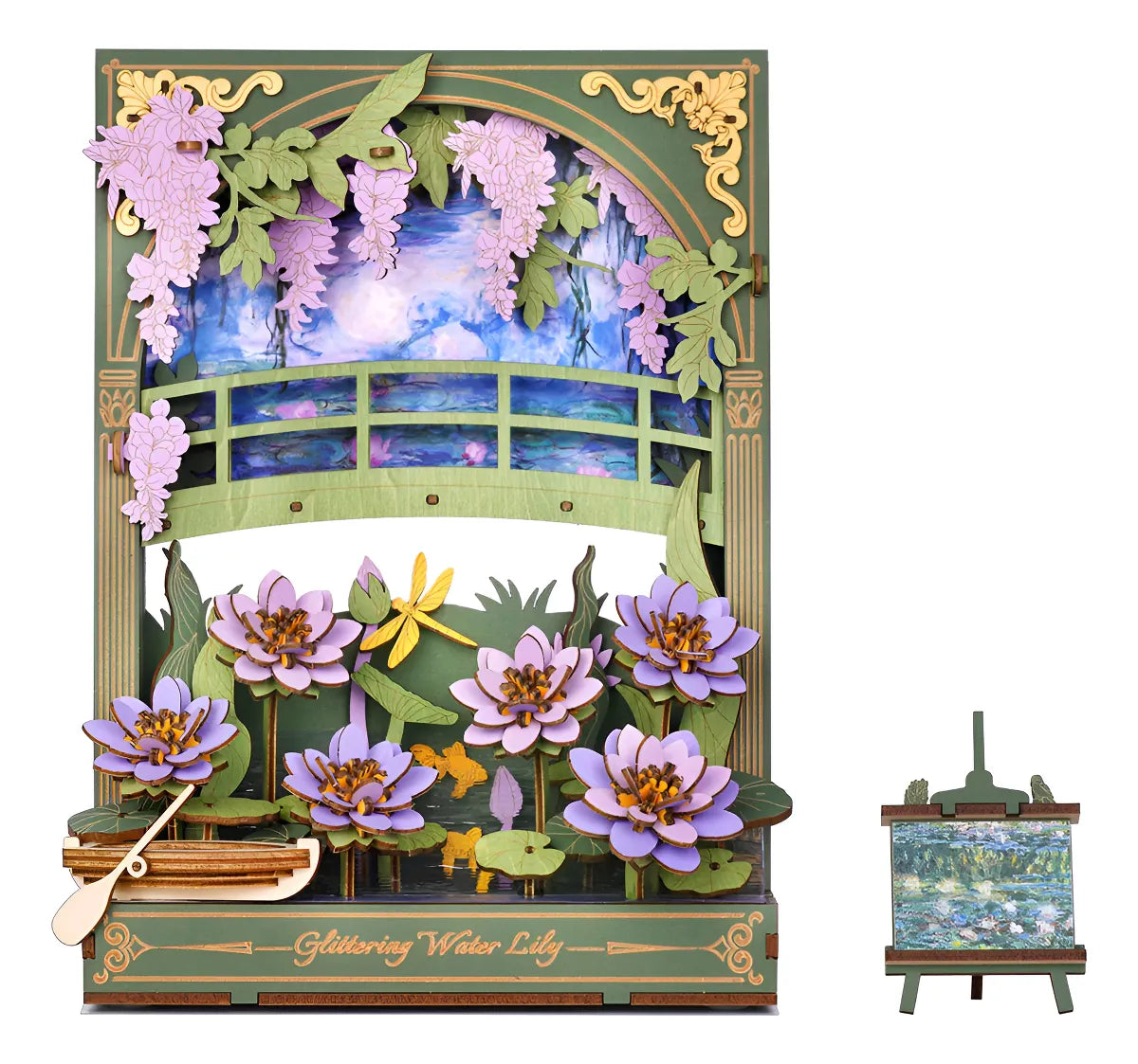 Robotime Puzzle Rolife Glittering Water Lily TH001