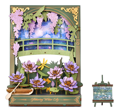 Robotime Puzzle Rolife Glittering Water Lily TH001