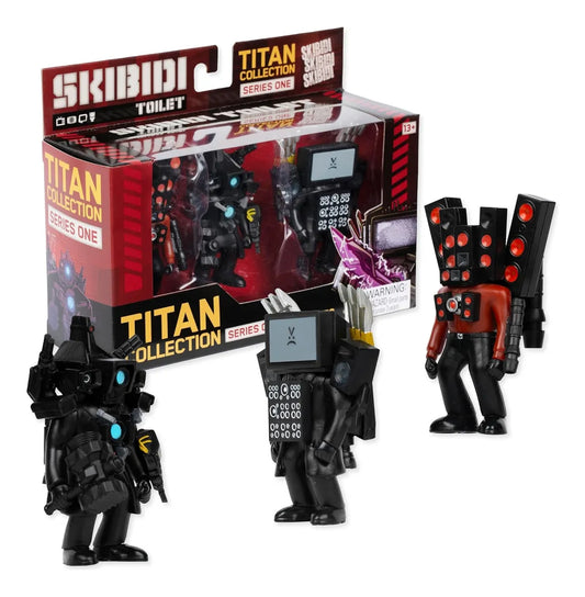 Skibidi Toilet Original Titan Pack X3 13003