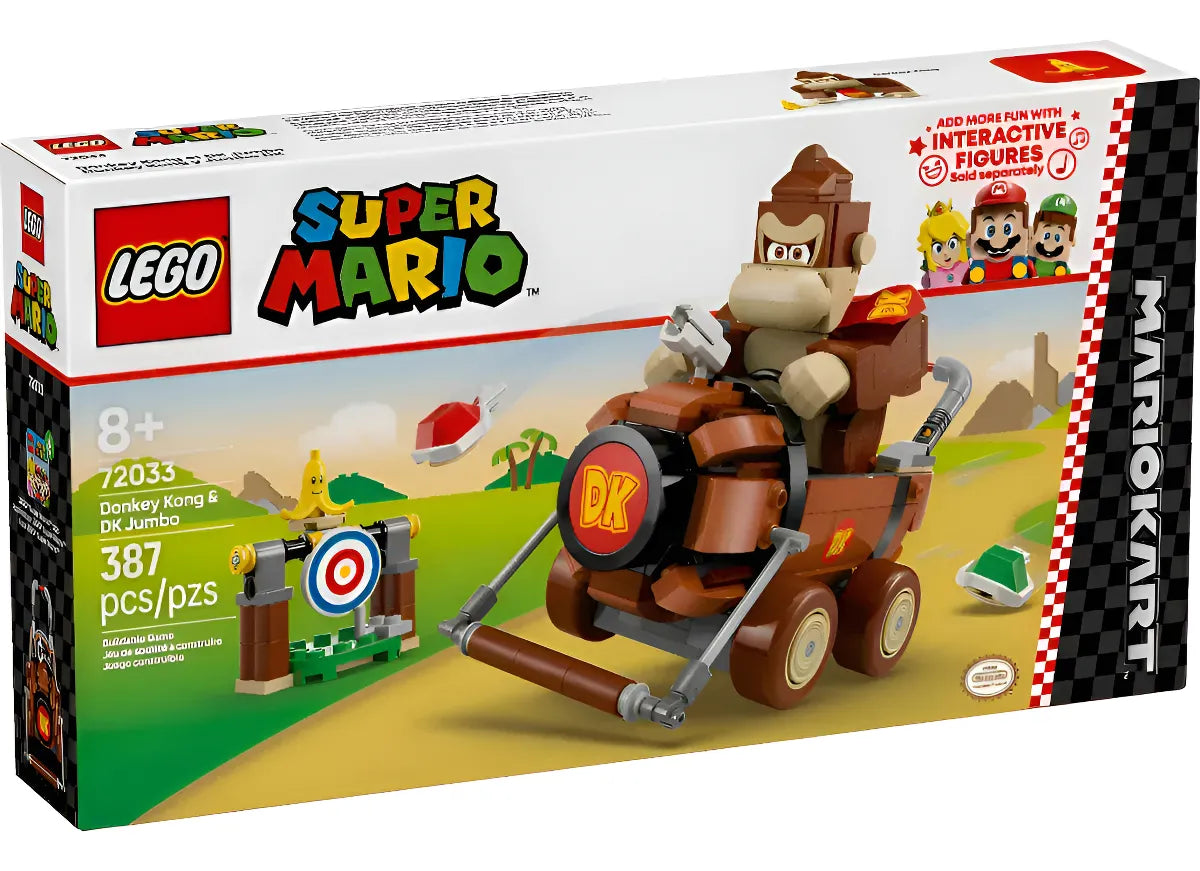 Lego Super Mario Mario Kart Donkey Kong 72033 387 Mario Bros