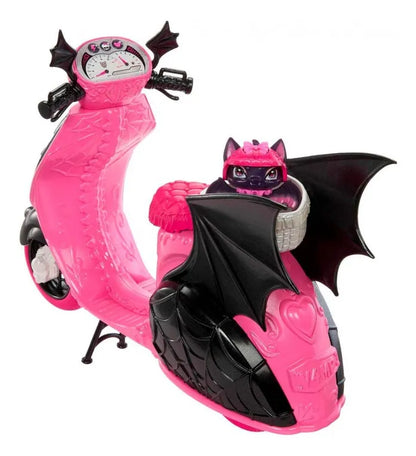 Monster High Muñeca Draculaura Con Scooter Jdr61 Mattel