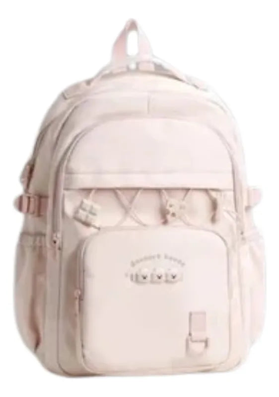 Mochila Escolar Rosa 17 Kl1225 Shine