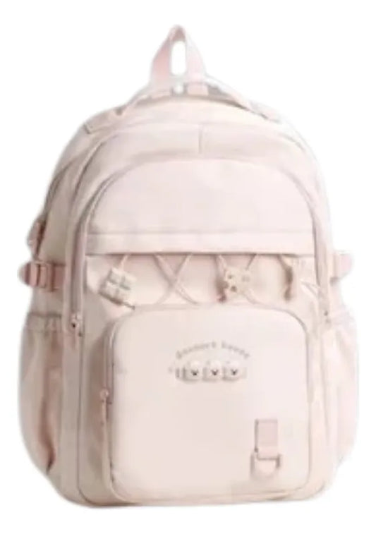 Mochila Escolar Rosa 17 Kl1225 Shine