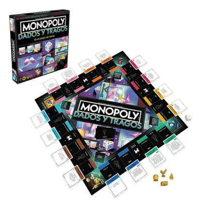Hasbro Family Monopoly Fiesta Board Crawl G2226