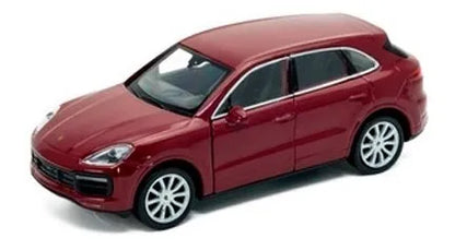 Welly 1:34 Porsche Cayenne Turbo Rojo Metalizado 43773cw Rojo