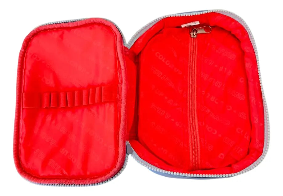 Cartuchera Escolar 1 Compartimento Sl2504c Kinderland Celeste