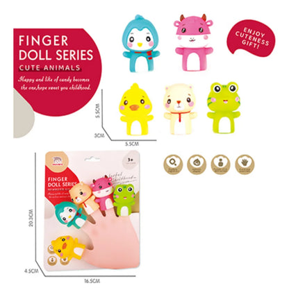 Set Titeres De Dedo Animalitos 2343760 Shine