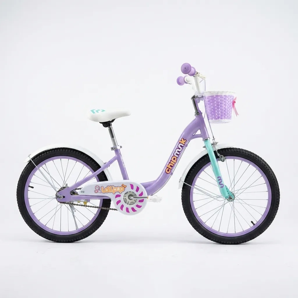 Bicicleta Infantil Royal Baby Chipmunk Mm Purpura R16 Cm16-2