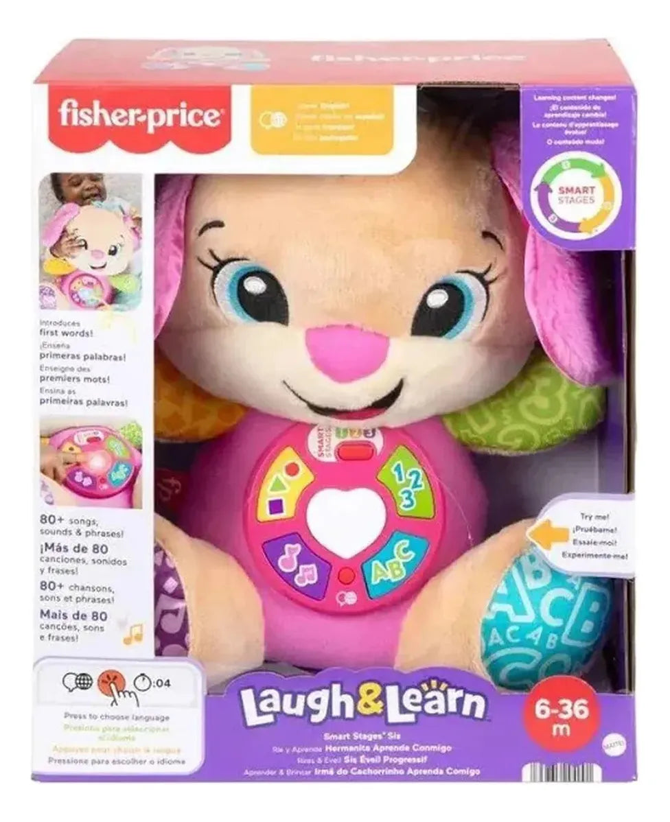 Fisher Price Peluche Hermanita Aprende Conmigo Jfd30