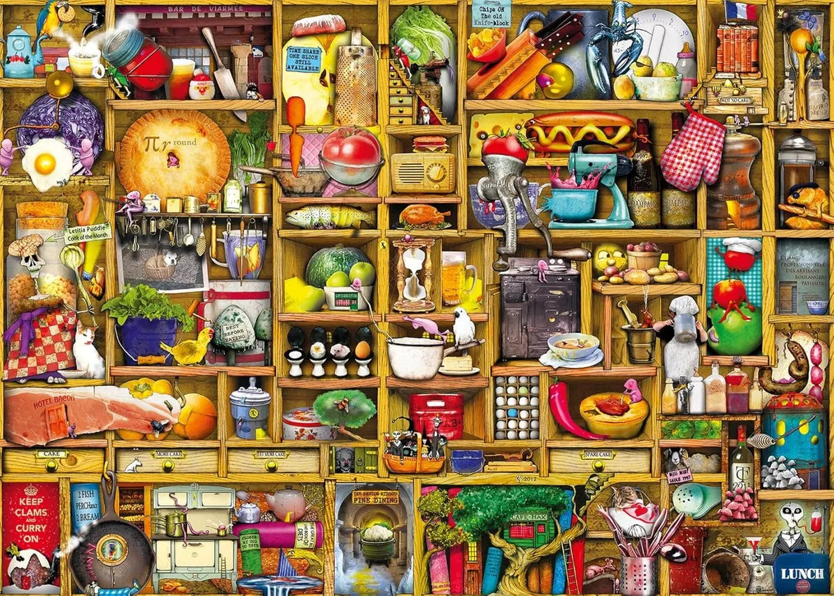 Ravensburger Puzzle 1000 Pzs Kitchen Cupboard 12000652