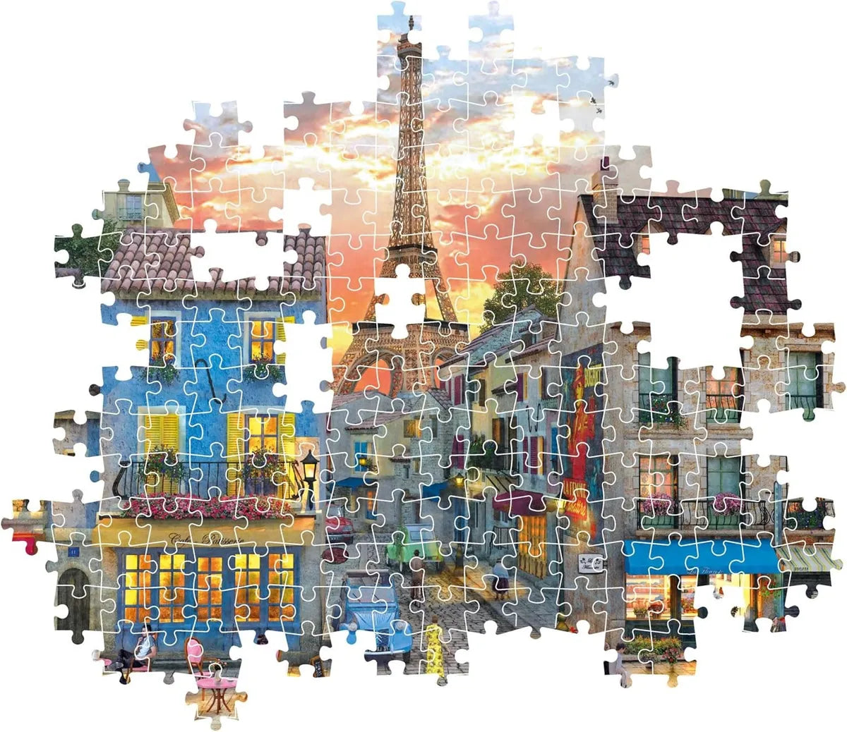 Clementoni Puzzle 1000pzs Calles De París 39820