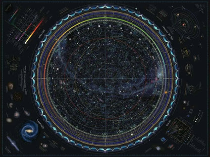 Ravensburger Puzzle 1500 Pzs Map Of The Universe 12000703