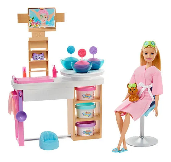 Muñeca Barbie Fashionista Spa De Lujo Gjr84 Mattel