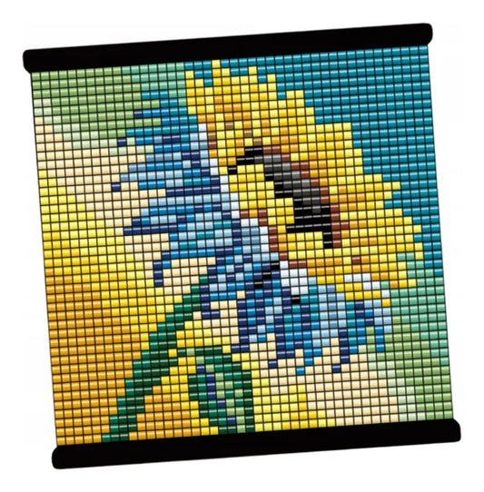 Puzzle Grid Arte En Pixeles Girasol 2000pzs 3104811 Shine