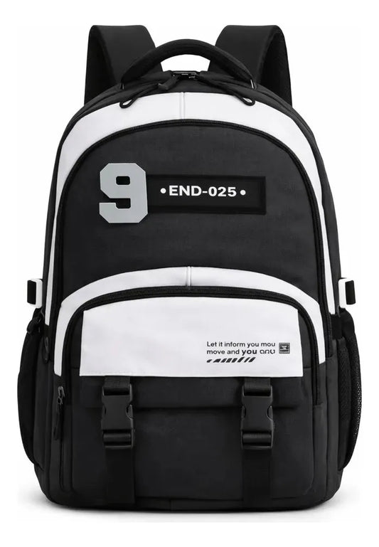 Mochila Escolar Gris Oscuro 17 Kl1226 Shine Gris Oscuro