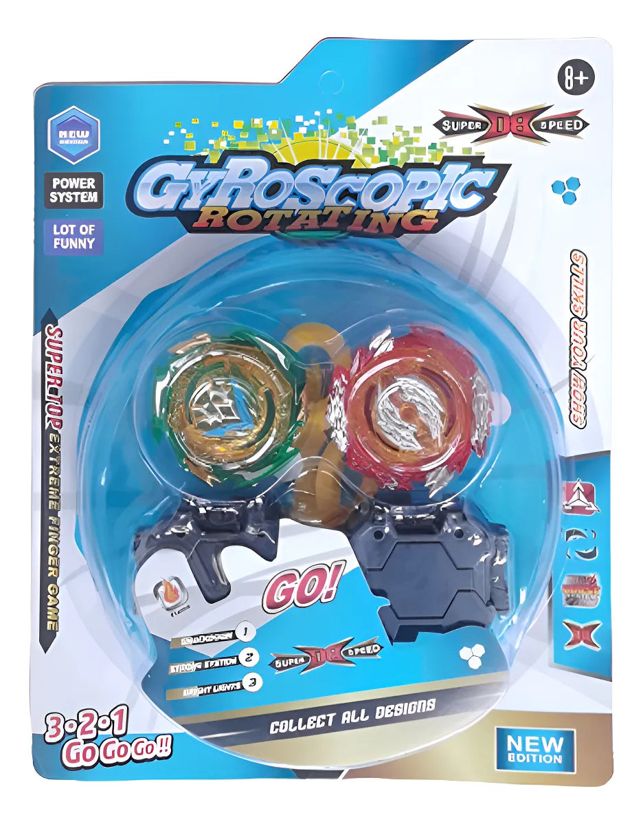 Gyroscopic Spinning Top Con Luz 2433351 Shine Varios