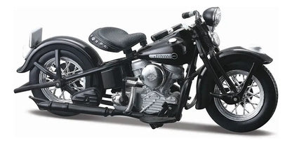 Maisto 1:18 Moto Harley Davidson Duo Década 1940 37301 Verde