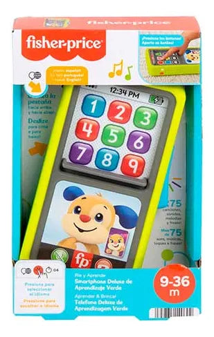Fisher Price Smartphone Deluxe Hnh10 Mattel Hnh10