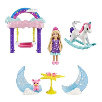 Barbie Set De Juego Columpio Con Muñeca Chelsea Mattel Gtf50