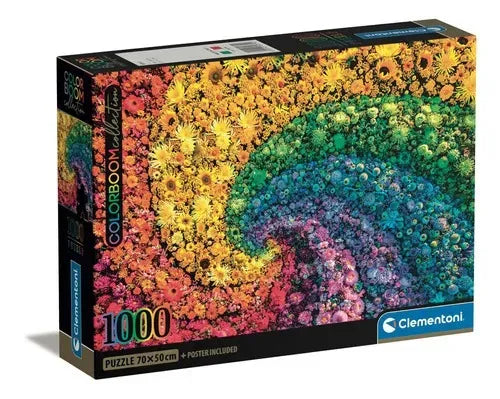Clementoni Puzzle Whirl - Colorboom Comp 1000 Pzas 39779