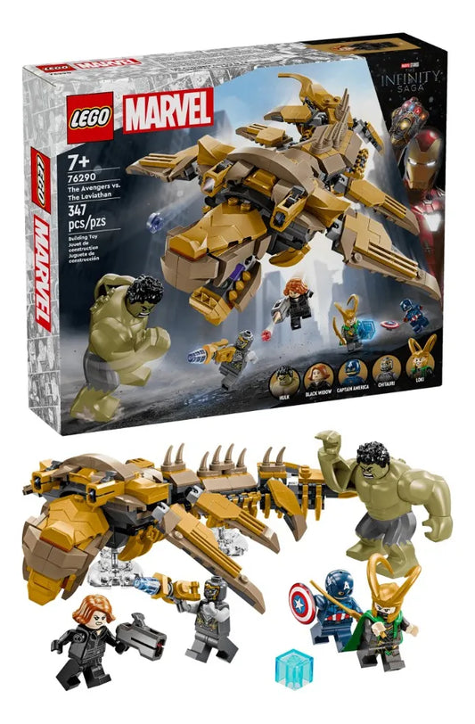 Lego Super Heroes Los Vengadores Vs. Leviathan 76290 347 Super Heroes Marvel