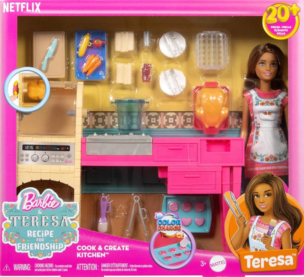 Barbie Receta De La Amistad Teresa Set Crea Y Cocina Jct06