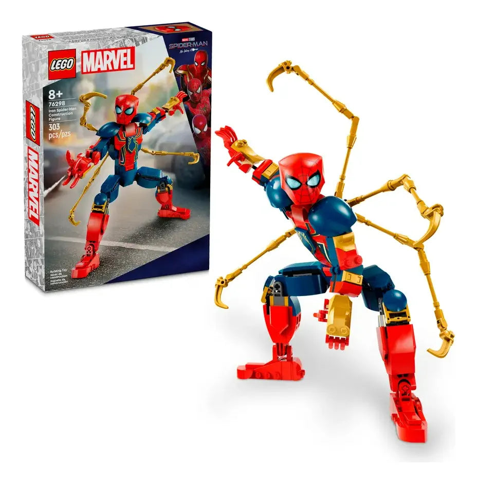 Lego Marvel Figura Para Construir: Iron Spider-man 76298