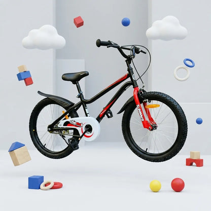 Bicicleta Infantil Royal Baby Chipmunk Mk Negra R20 Cm20-1