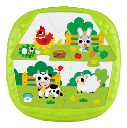 Chicco Puzzle 2 En 1 Casa De La Granja 11085