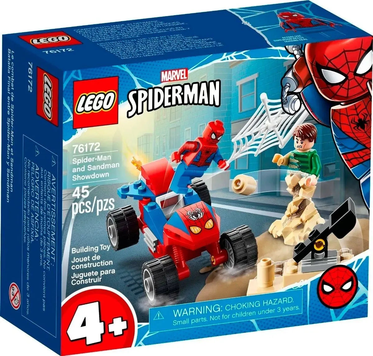 Lego Marvel Spiderman Vs. Sand Man 45 Pcs 76172 45