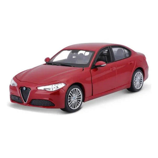 Bburago 1:24 Alfa Romeo Giulia 2016 Rojo Metalizado 18-21080