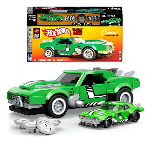 Mattel Brick Shop Bloques Hot Wheels Camaro 289 Pcs Jft16 289 Camaro