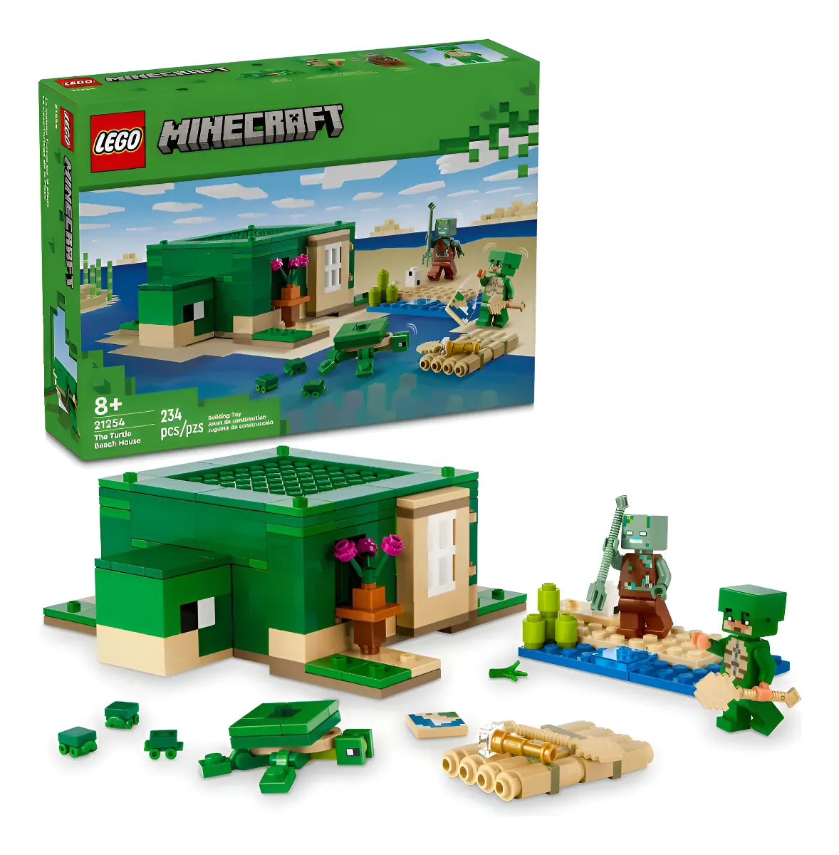 Lego Minecraft The Turtle Beach House 21254