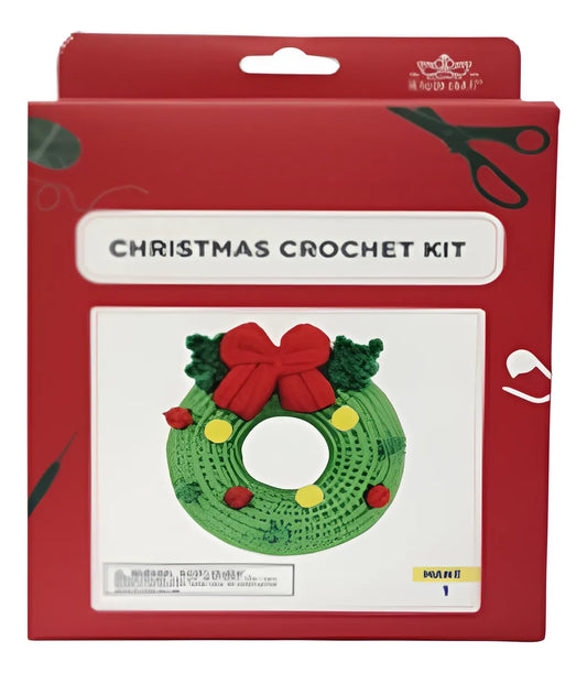 Kit Navidad En Crochet Multicolor 5306818