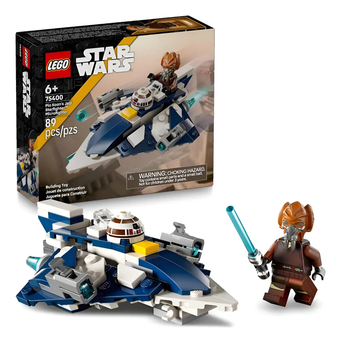 Lego Star Wars Tm Caza Jedi De Plo Koon 75400 89