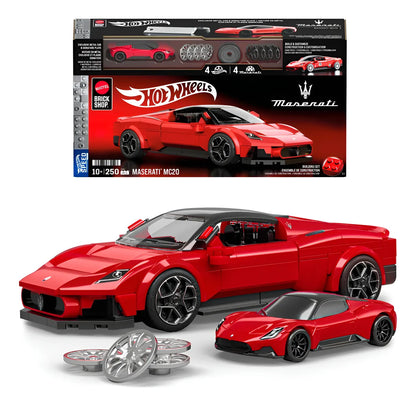 Mattel Brick Shop Bloques Hot Wheels Maserati 250 Pzs Jfr90 250 Maserati