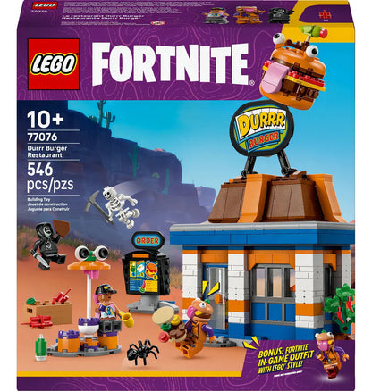 Lego Fortnite Restaurante Durrr Burger 77076 546 Durrr Burger
