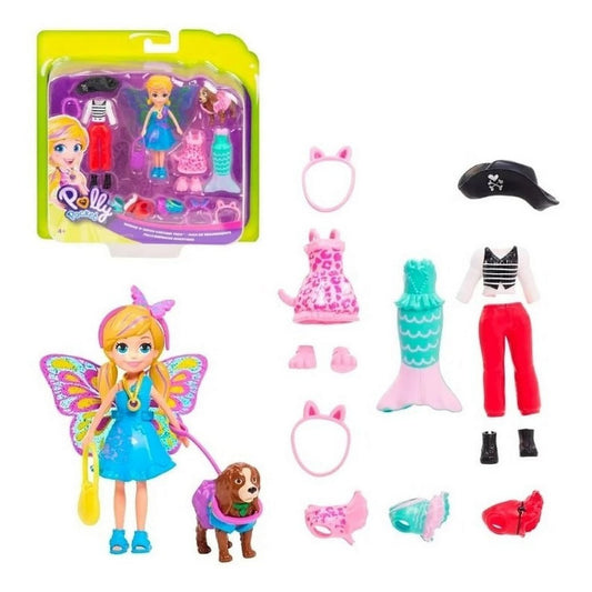 Muñeca Pack Disfraces Polly Pocket Gdm15 Mattel