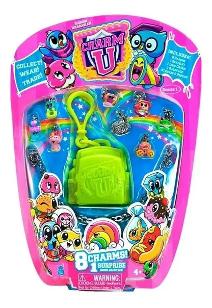 Charm U Set Pulsera Pack X8 Dijes Coleccionables 30000 Shine